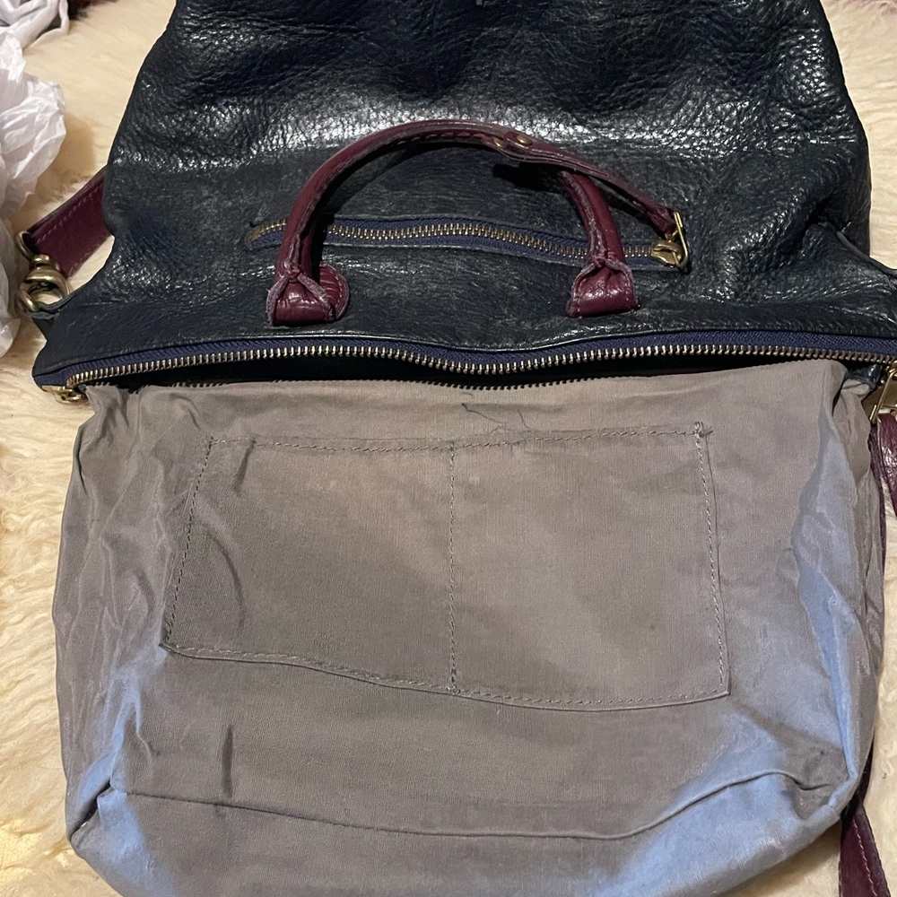 Roots vintage black leather bag - Picture 10 of 11